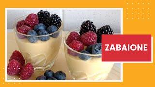 Zabaione| Zabaglione | Doce italiano