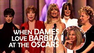 When Dames Love Barbra Streisand at the Oscars