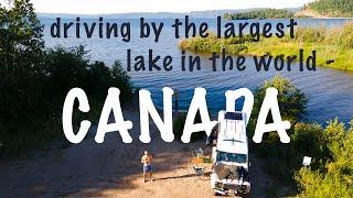 Driving and Walking by the LARGEST LAKE in the WORLD (EP 22 - World Tour Expedition)