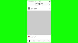 Green Screen - Overlay - Instagram Like Animation