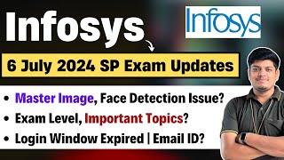 Infosys Master Image Issue | SP Exam,  Login Window Expired, Today (6 July Exam) | Candidate Exp
