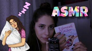 ASMR /  Fısıltılı Masallarla Uyu  Reading Bedtime Stories 