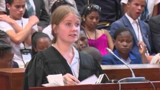 Finals of the 2015 National Schools Moot Court Competition