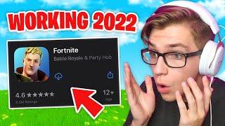 I Downloaded Fortnite Mobile on iOS in 2022... (2 years after ban)