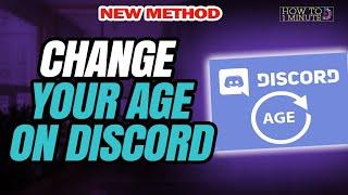 How to change or Edit age on discord 2024 | Discord Age, Birthday Appeals
