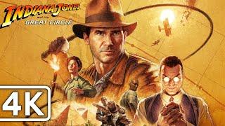 Indiana Jones And The Great Circle All Cutscenes Full Movie (2024) 4K ULTRA HD Action