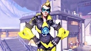 Overwatch Anniversary Tracer | Lightning Skin Gameplay (Epic)