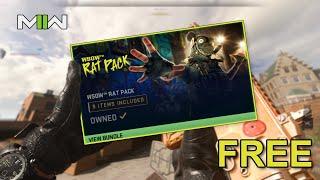 HOW TO GET FREE “RAT PACK BUNDLE” IN MW2 WITH PRIME GAMING! - Free Skin and Blueprints