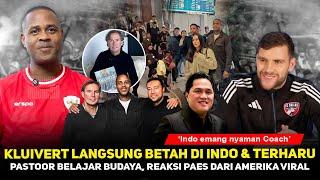 Indo bikin nyaman, Kluivert & Asisten nikmati momen! Maarten Paes bangga, ajak suporter bersatu