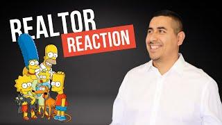 Realtor Reacts! The Simpsons: Marge Becomes A Real Estate Agent