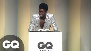 Alton Mason Accepts GQ’s 2019 Model Of The Year Award