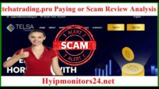 telsatrading.pro Paying or Scam Review Analysis