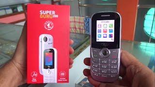 New itel super guru 200 keypad phone with UPI option 2023.