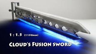 Design and 3D Printing a Cloud's Fusion Sword from PLA