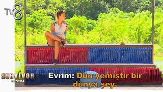 Yerde Yatan Barış'a, Evrim'in Dikkat Çekici Yorumları | Survivor Ekstra 97.Bölüm