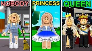 NOBODY To PRINCESS To QUEEN: The MOVIE (Roblox Brookhaven)