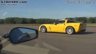 HD: Corvette Z06 vs Ferrari F430 F1 classic GTBOARD.com race now in HD