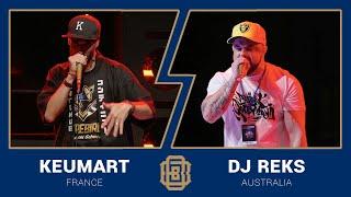 Vocal Scratching  Keumart vs DJ Reks  Beatbox Battle World Championship - Quarterfinal