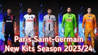 Paris Saint-Germain New Kits Season 2023-2024 (sider & cpk version) eFootball PES 2021