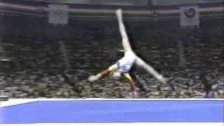 Daniela Silivas - 1988 Seoul Olympic - FX