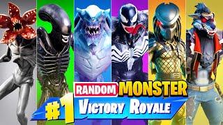 The *RANDOM* MONSTER Challenge in Fortnite!