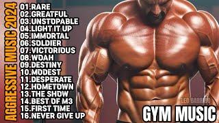 AGGRESSIVE MUSIC 2024GYM MUSIC 2024WORKOUT MUSIC 2024MOTIVATIONAL SONGS 2024FITNESS MUSICLEO