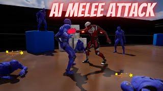Unreal Engine 5.1 - AI Melee Attack/Damage Player - FPS Part 31