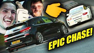 Epic Chase: 100.000 km Porsche GT3 x BIG TURBO i30 N! //Nürburgring