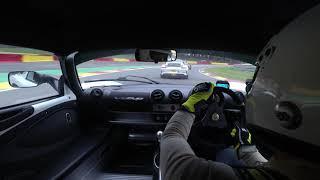 Spa. Lotus Exige V6 Cup vs Porsche 991.2 GT3RS