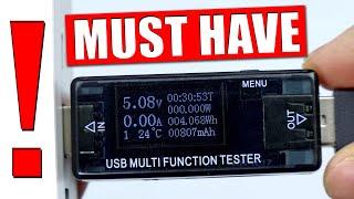 USB Tester KWS MX17 / USB Meter / Digital USB Voltage Current Tester