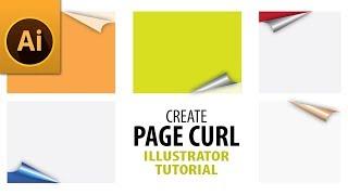 Create Page Curl Illustrator Tutorial