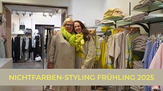 Nichtfarben-Styling für den Frühling 2025 | stilvolle Outfit-Ideen