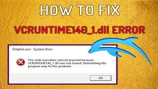 How To Fix Dolphin Emulator Problems in 1 Minute | VCRUNTIME ERROR 2021