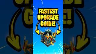 FASTEST TH17 UPGRADE GUIDE!  #clashofclans