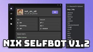 Nix Selfbot v1.2