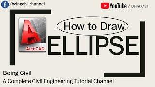 How to Draw Ellipse & Elliptical Arc | AutoCAD Tutorial