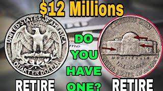 DON'T SPEND THESE TOP 16 QUARTER DOLLAR & Jefferson Nickel COINS THAT COULD MAKE YOU RICH!!
