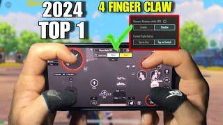 How To Get  The Best 4 Finger Claw Control Settings | BGMI & LOFTY PUBG MOBILE