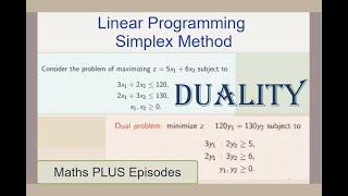 Duality - An example on linear programming problem [EP9]