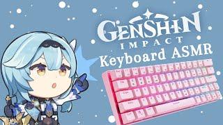 My Genshin Impact Daily ASMR Routine! | Keyboard ASMR | Genshin Impact Gameplay