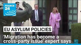 'Migration has become a cross-party issue', expert says as Starmer meets Meloni • FRANCE 24