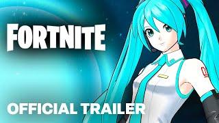 Fortnite - Hatsune Miku | Festival Season 7 Icon Reveal Trailer