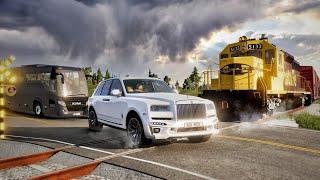 Realistic Train Crashes 2 | BeamNG.drive