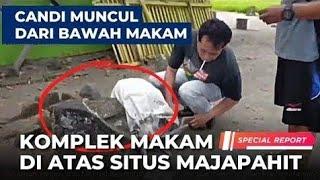 SITUS MAJAPAHIT DI MAKAM KERAMAT MOJOKERTO BATU RELIEF CANDI JADI NISAN MAKAM KERAMAT MOJOKERTO