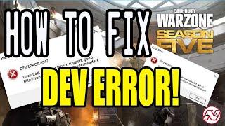 FIX DEV Error - Call of Duty: Modern Warfare - Top 3 Solutions that work!