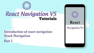 React Navigation V5  (stack navigator)