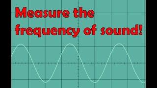 Measuring Sound Frequency with an Online Oscilloscope