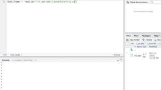 How to import CSV into R