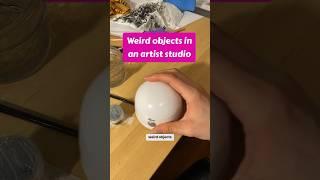 Weird Objects in a Comics Artist’s Studio