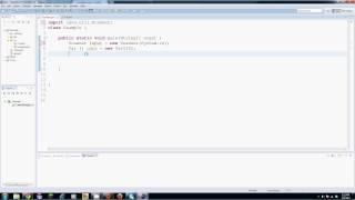 Java Tutorial - 20 - An Array of Objects